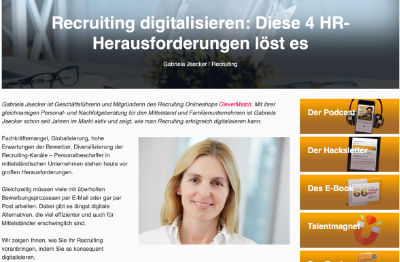 Recruiting Digitalisieren 1